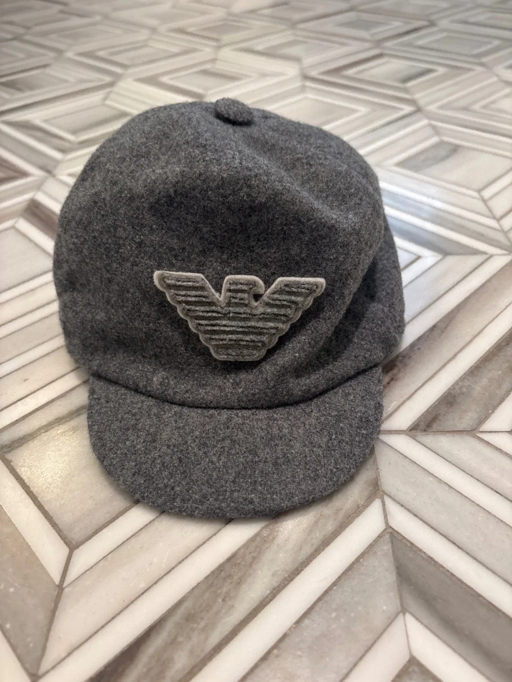 Little Boys Emporio Armani Wool Hat, 24-36 Months
